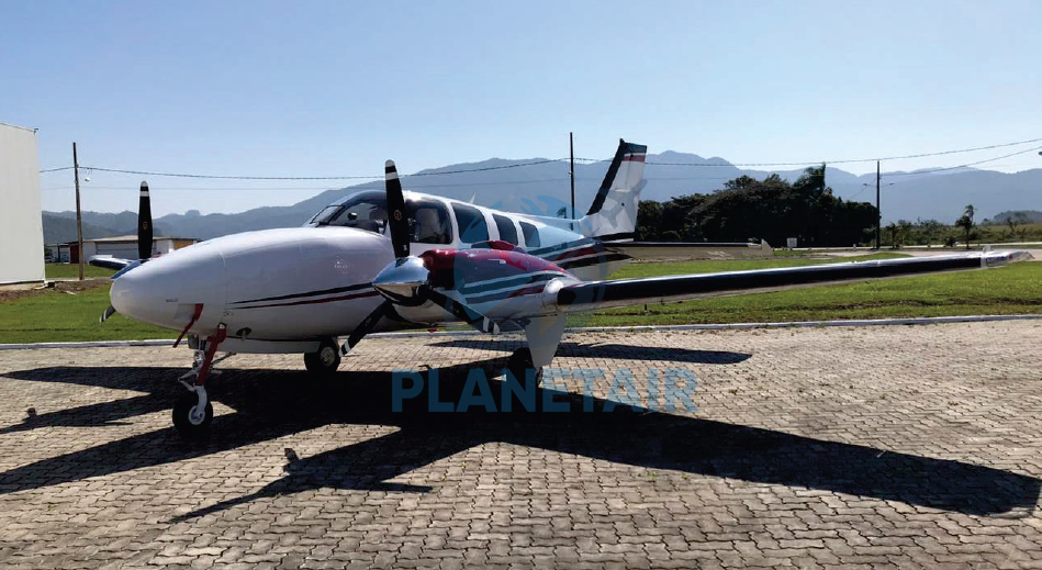 Beechcraft Baron G58 – Ano 2005 – 1.489 Horas Totais