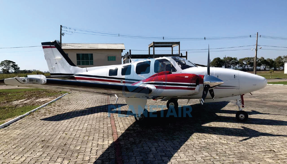 Beechcraft Baron G58 – Ano 2005 – 1.489 Horas Totais