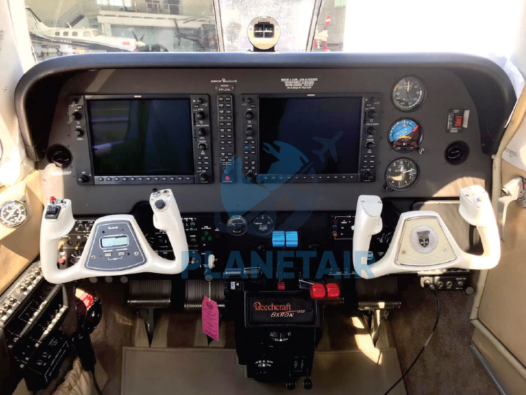 Beechcraft Baron G58 – Ano 2005 – 1.489 Horas Totais