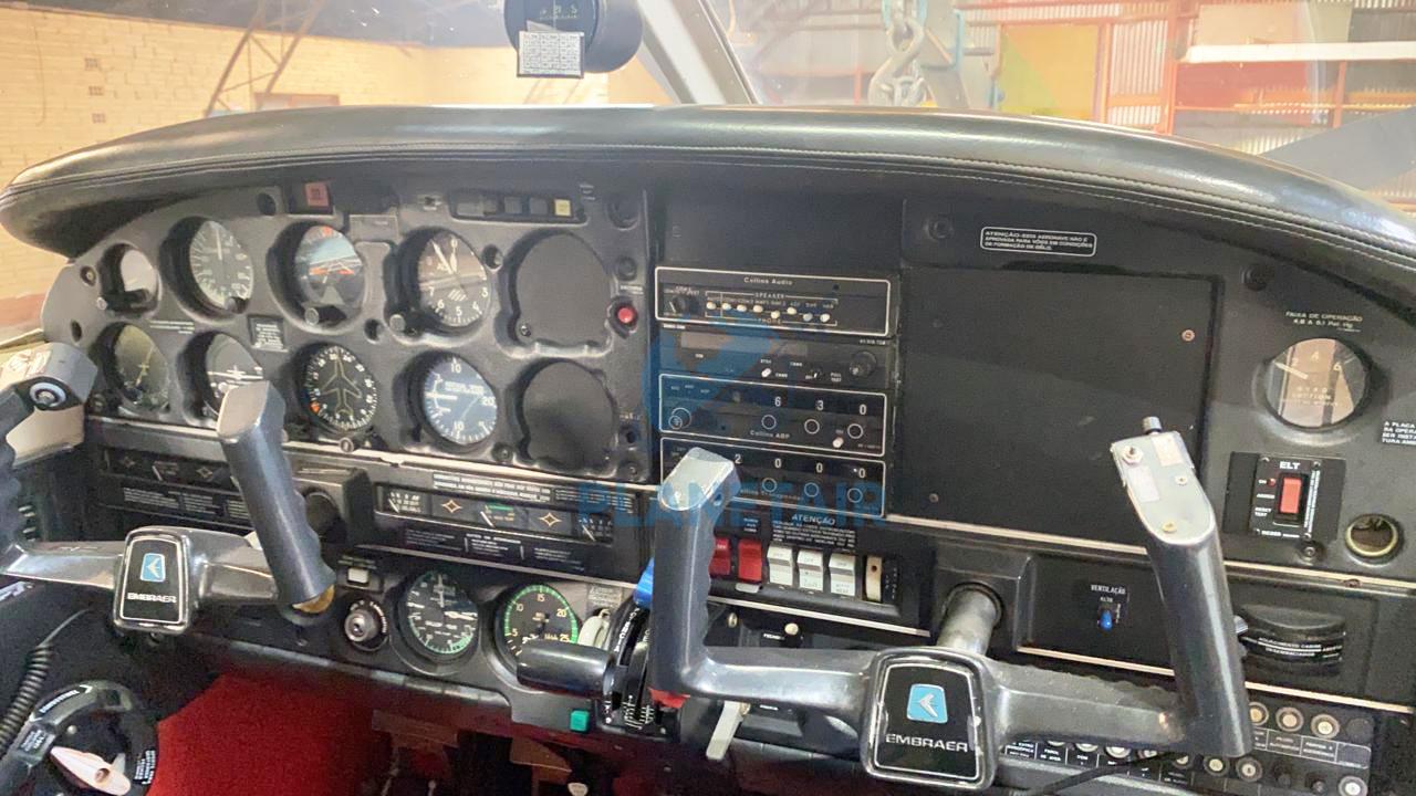 Embraer Corisco Turbo – EMB711ST – Ano 1981 – 2.079 Horas Totais