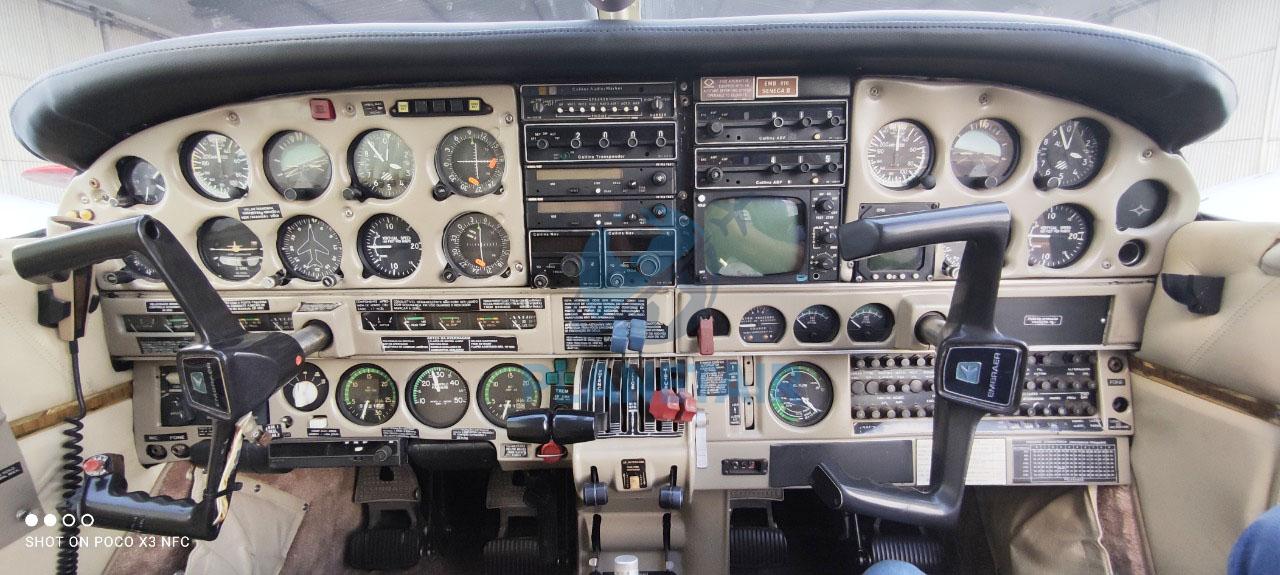 Embraer Seneca II EMB-810C – Ano 1980 – 4583 H.T.