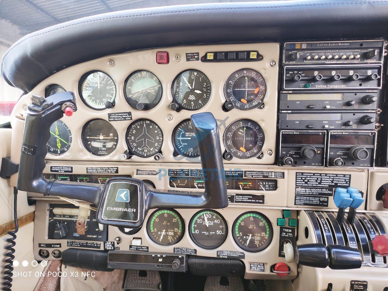 Embraer Seneca II EMB-810C – Ano 1980 – 4583 H.T.