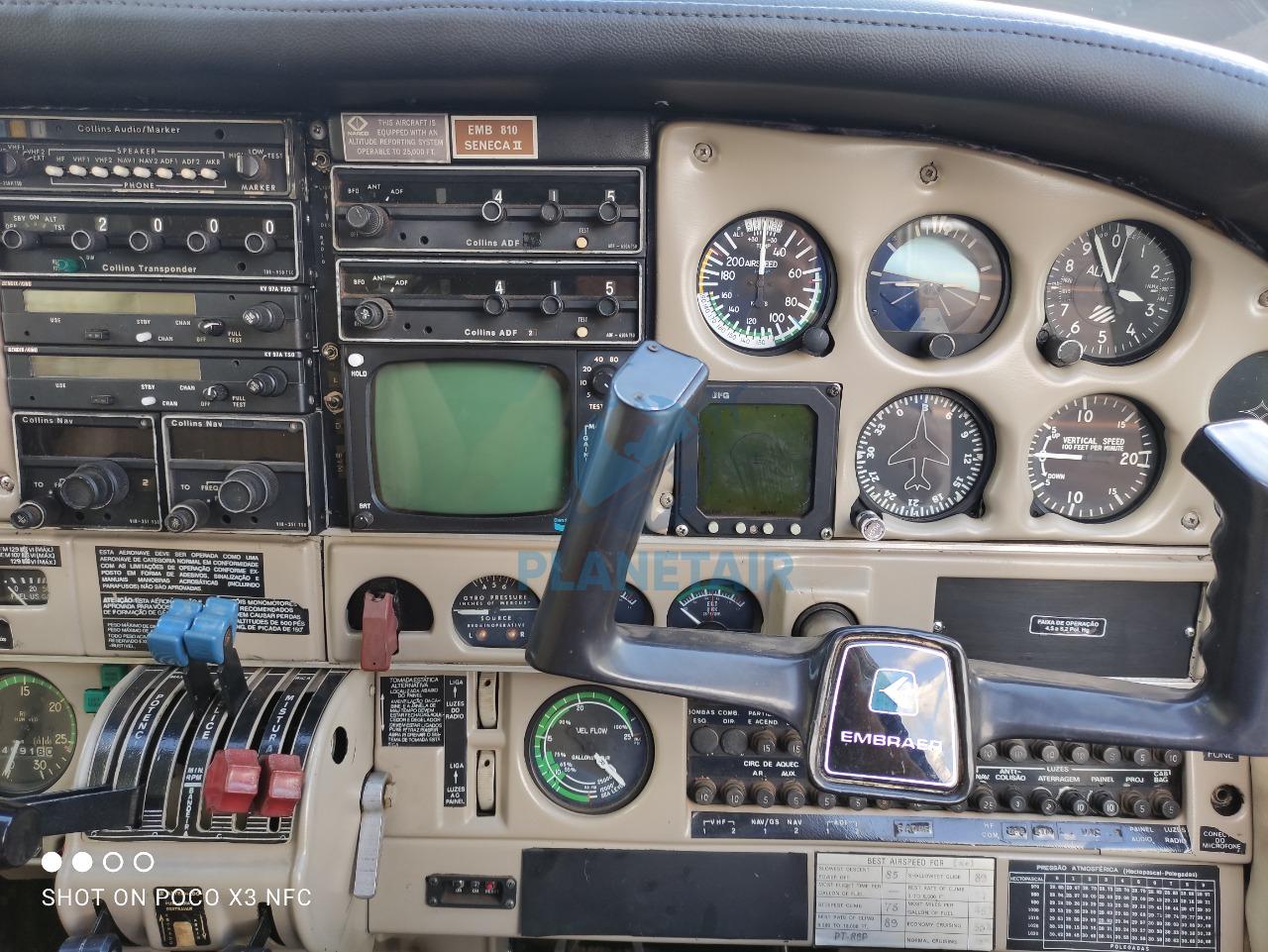 Embraer Seneca II EMB-810C – Ano 1980 – 4583 H.T.