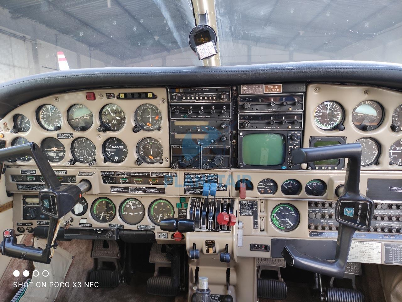 Embraer Seneca II EMB-810C – Ano 1980 – 4583 H.T.