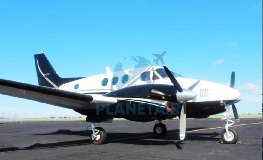 Beechcraft King Air C90 – Ano 1980 – 15.895 H.T.