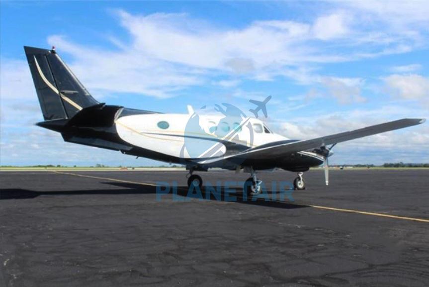 Beechcraft King Air C90 – Ano 1980 – 15.895 H.T.