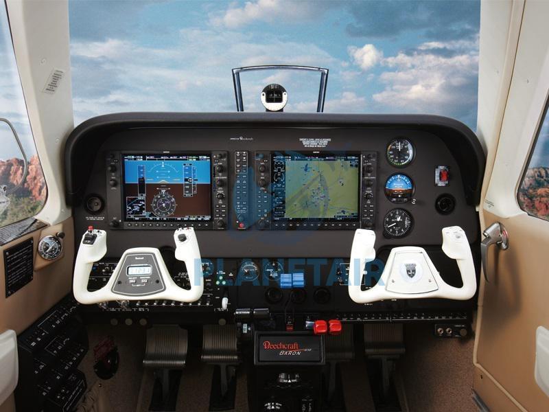 Beechcraft Baron G58 – Ano 2007 – 1.360 Horas Totais