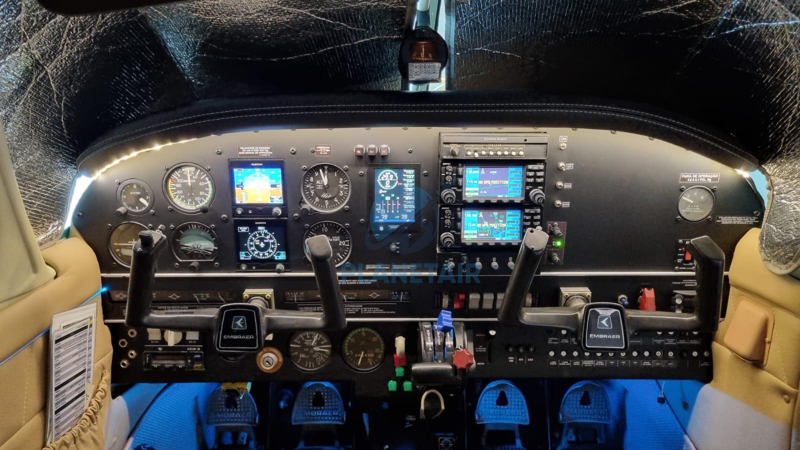 EMBRAER CORISCO ASPIRADO – EMB-711C – ANO 1980 – 3.475 HORAS TOTAIS