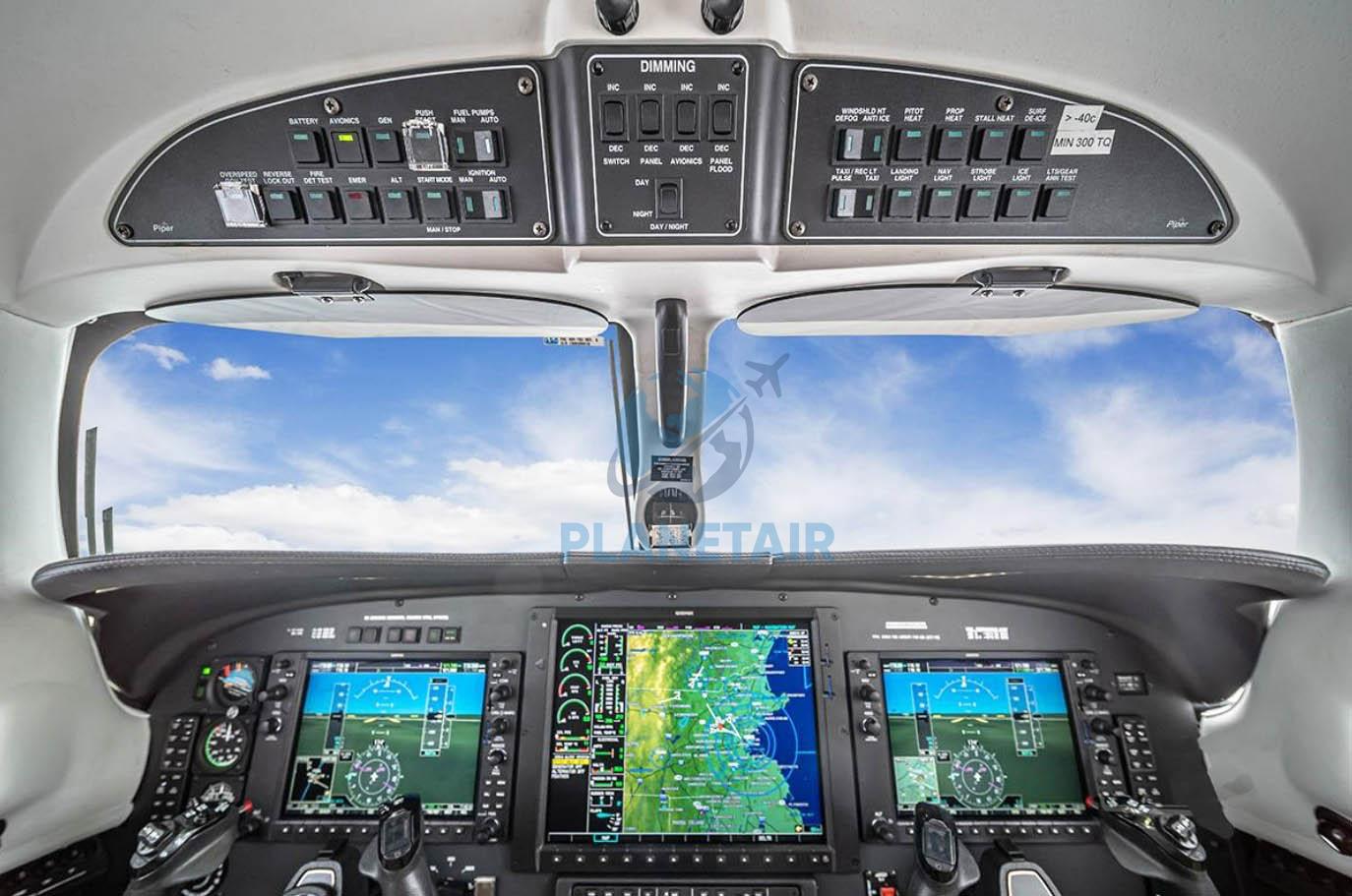 Avião Piper Meridian PA-46-500TP – Ano 2012 – 1.300 H.T.
