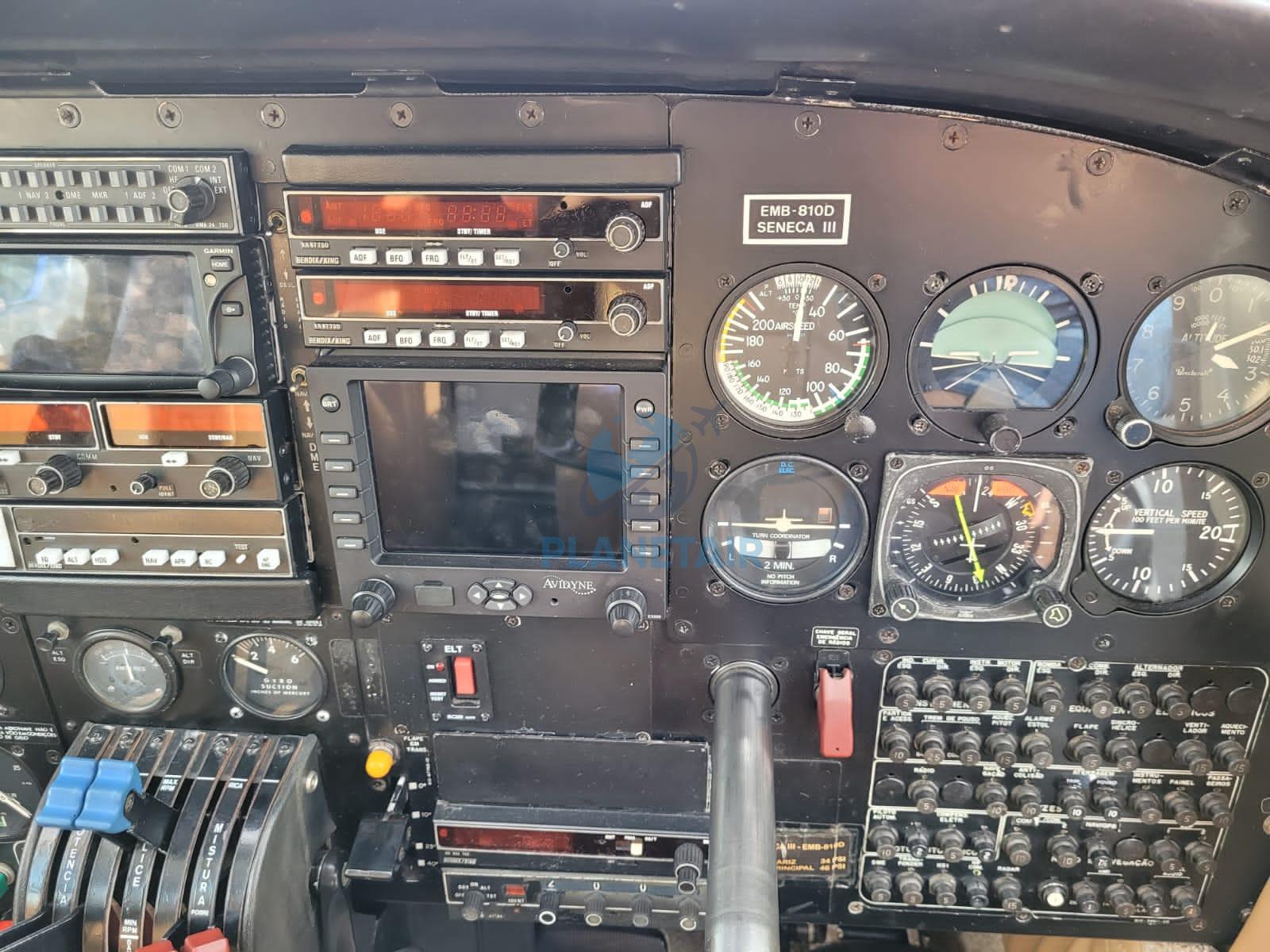 Embraer Seneca III EMB-810D – Ano 1986 – 5.173 H.T.