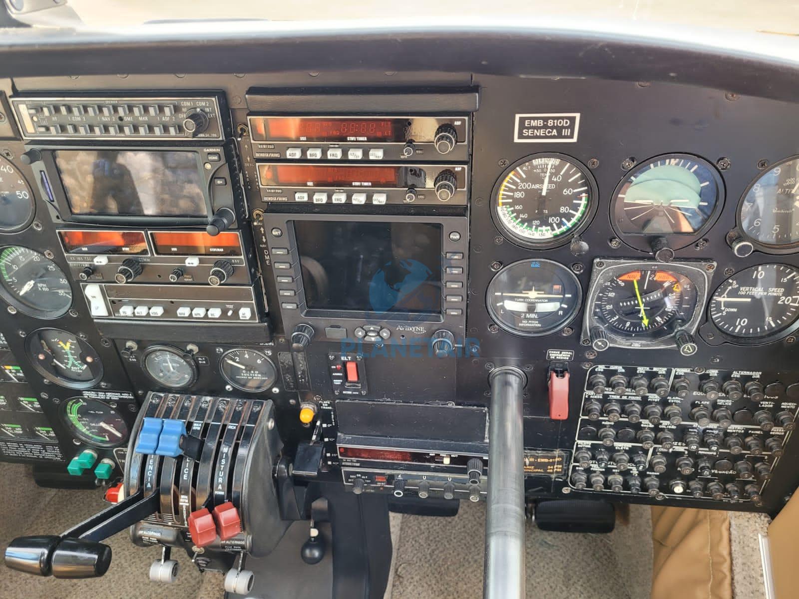 Embraer Seneca III EMB-810D – Ano 1986 – 5.173 H.T.