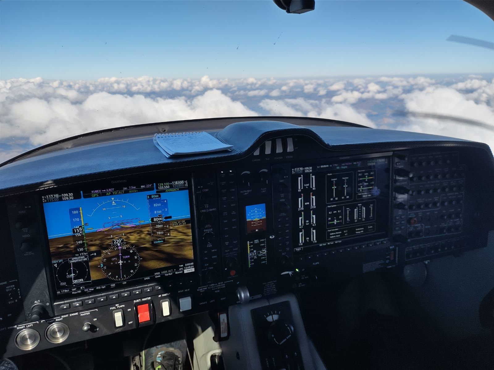 Avião Bimotor Diamond DA62 – Ano 2020 – 900 horas totais