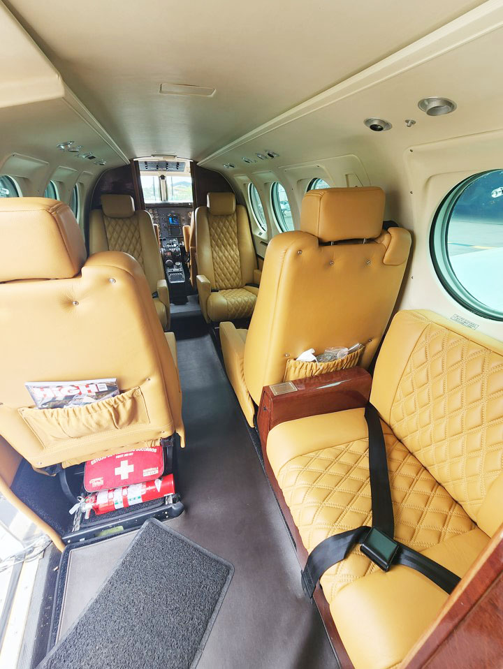 Beechcraft King Air C90A – Ano 1981 – 9.150 H.T.