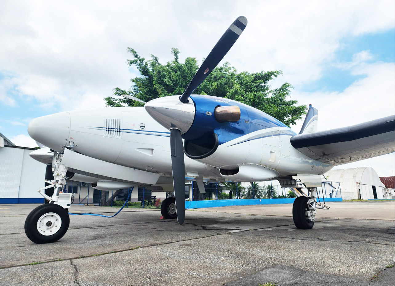 Beechcraft King Air C90A – Ano 1981 – 9.150 H.T.