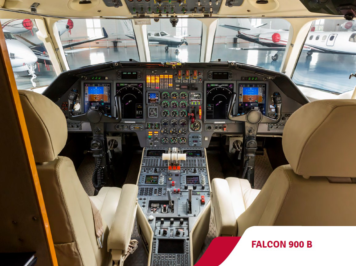 Avião Dassault Falcon 900B – Ano 1987 – 11.500 horas