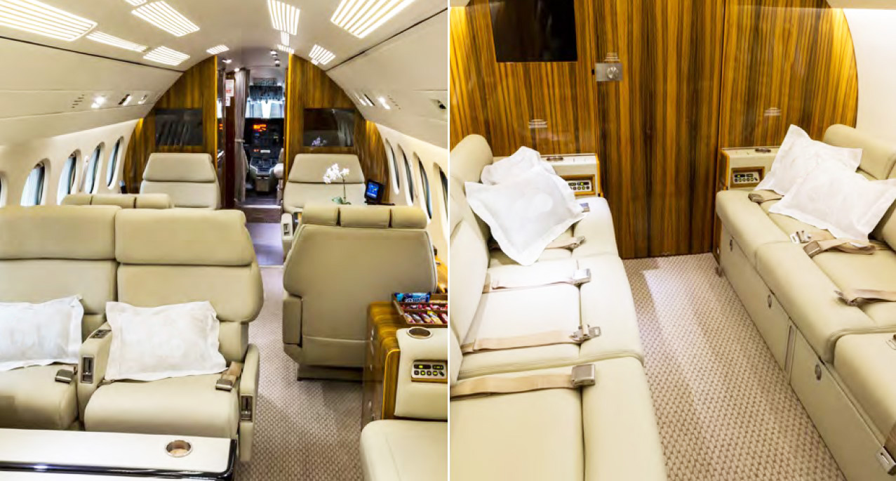 Avião Dassault Falcon 900B – Ano 1987 – 11.500 horas