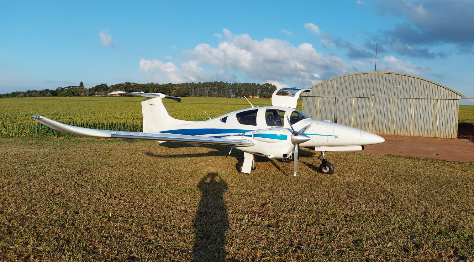 Cota – Avião Bimotor Diamond DA62 – Ano 2018 – 1.300 horas totais