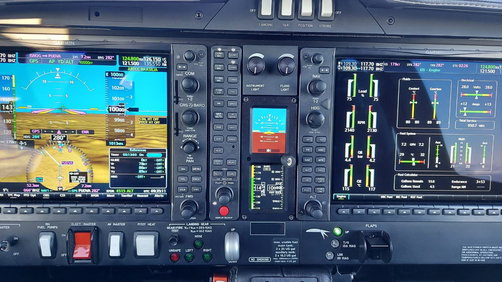 Cota – Avião Bimotor Diamond DA62 – Ano 2018 – 1.300 horas totais