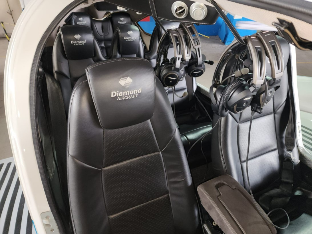 Cota – Avião Bimotor Diamond DA62 – Ano 2018 – 1.300 horas totais