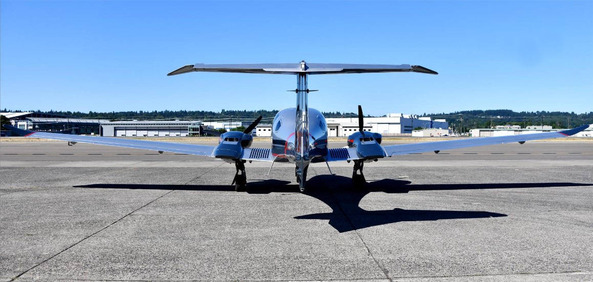 Avião Bimotor Diamond DA62 – Ano 2020 – 76.4 H.T.