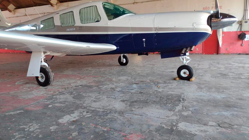 Avião Monomotor – Embraer Sertanejo EMB-721C – Ano 1979 – 3.089 H.T.