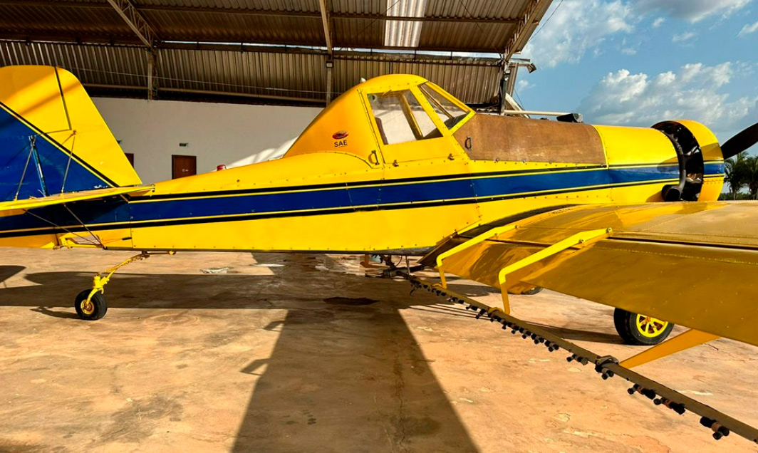 Avião Agrícola Ayres Thrush – Ano 1972 – 3.852 H.T.
