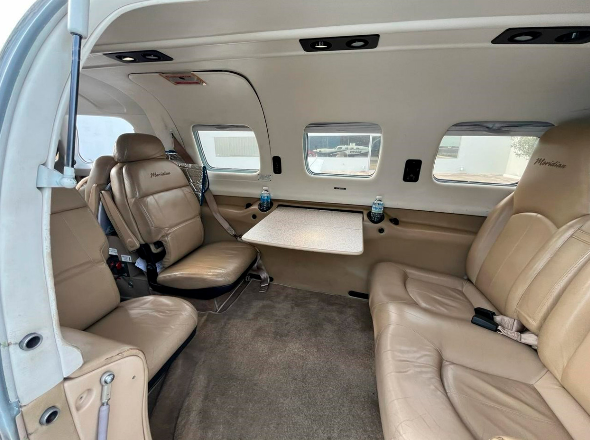 Avião Piper Meridian PA-46-500TP – Ano 2012 – 2.800 H.T.