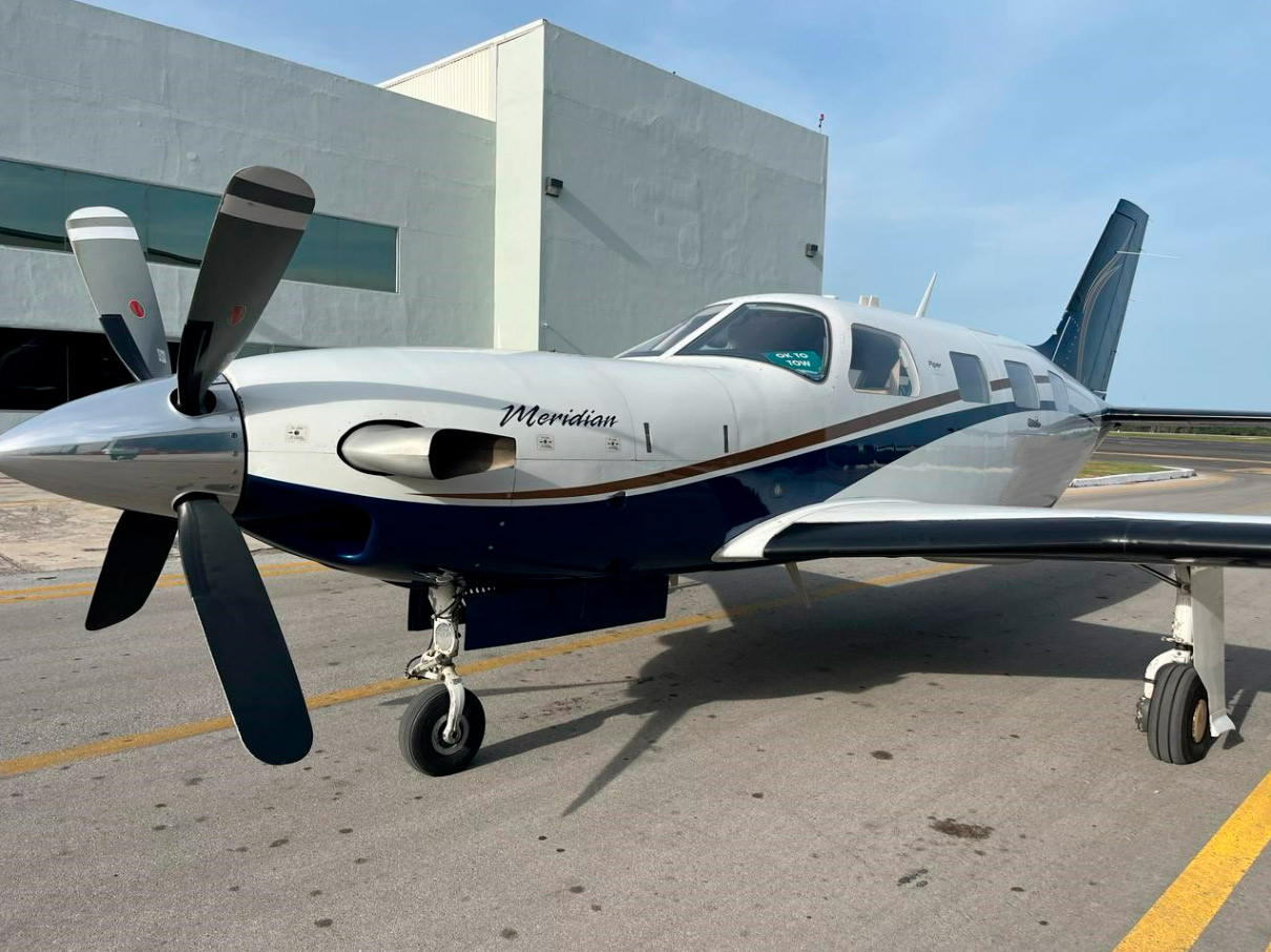 Avião Piper Meridian PA-46-500TP – Ano 2012 – 2.800 H.T.