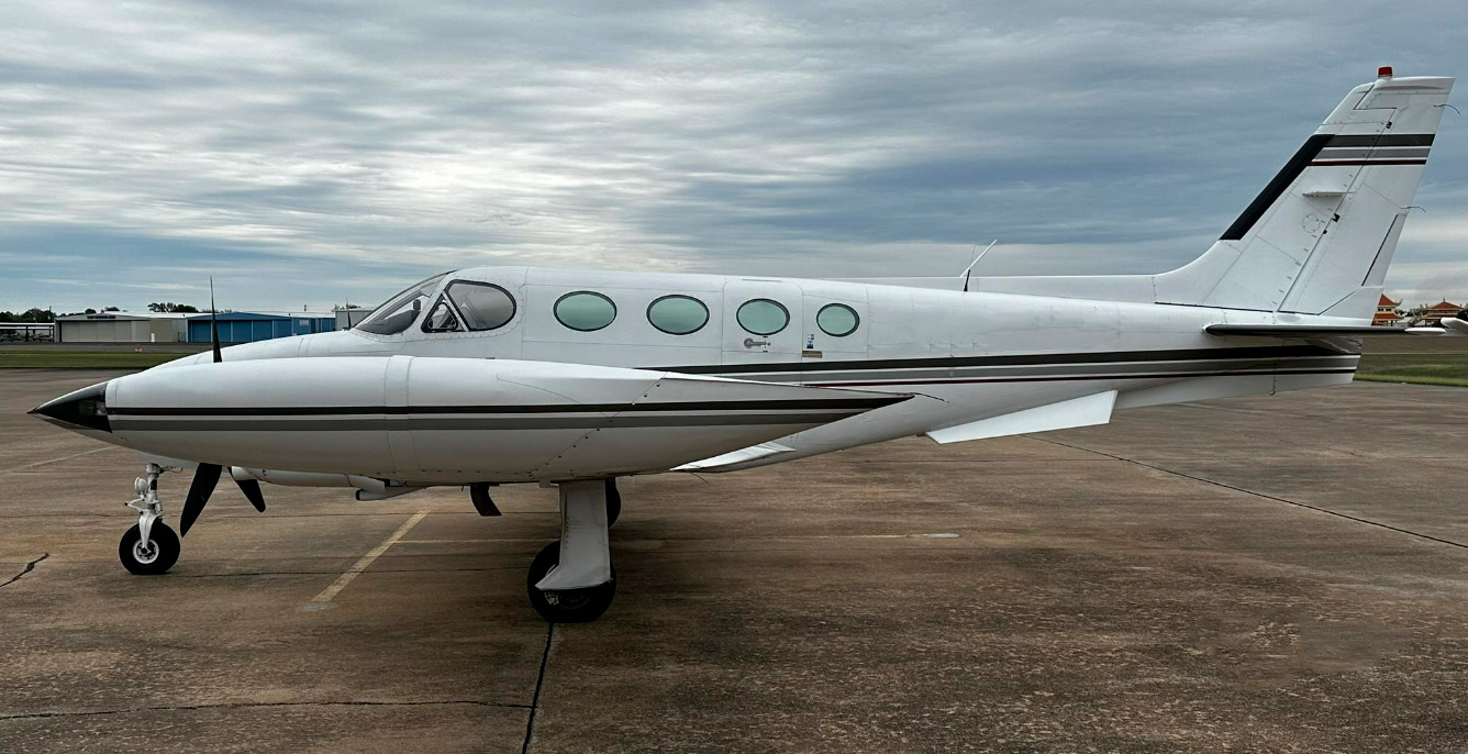 Avião Cessna 340A – Ano 1978 – 3.919 H.T.