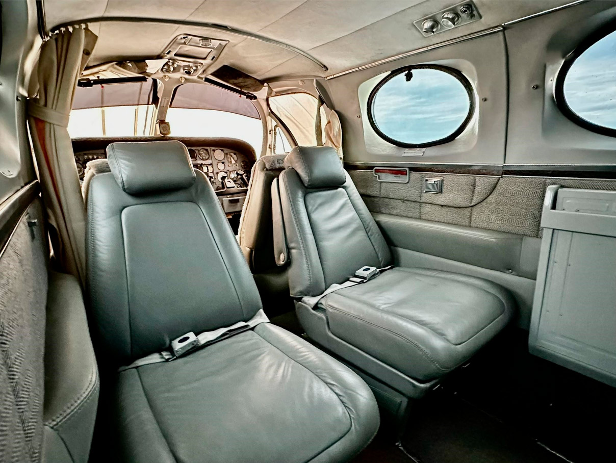 Avião Cessna 340A – Ano 1978 – 3.919 H.T.