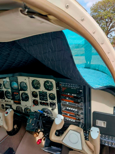 Beechcraft Bonanza A36 – Ano 1983 – 3.446 H.T.