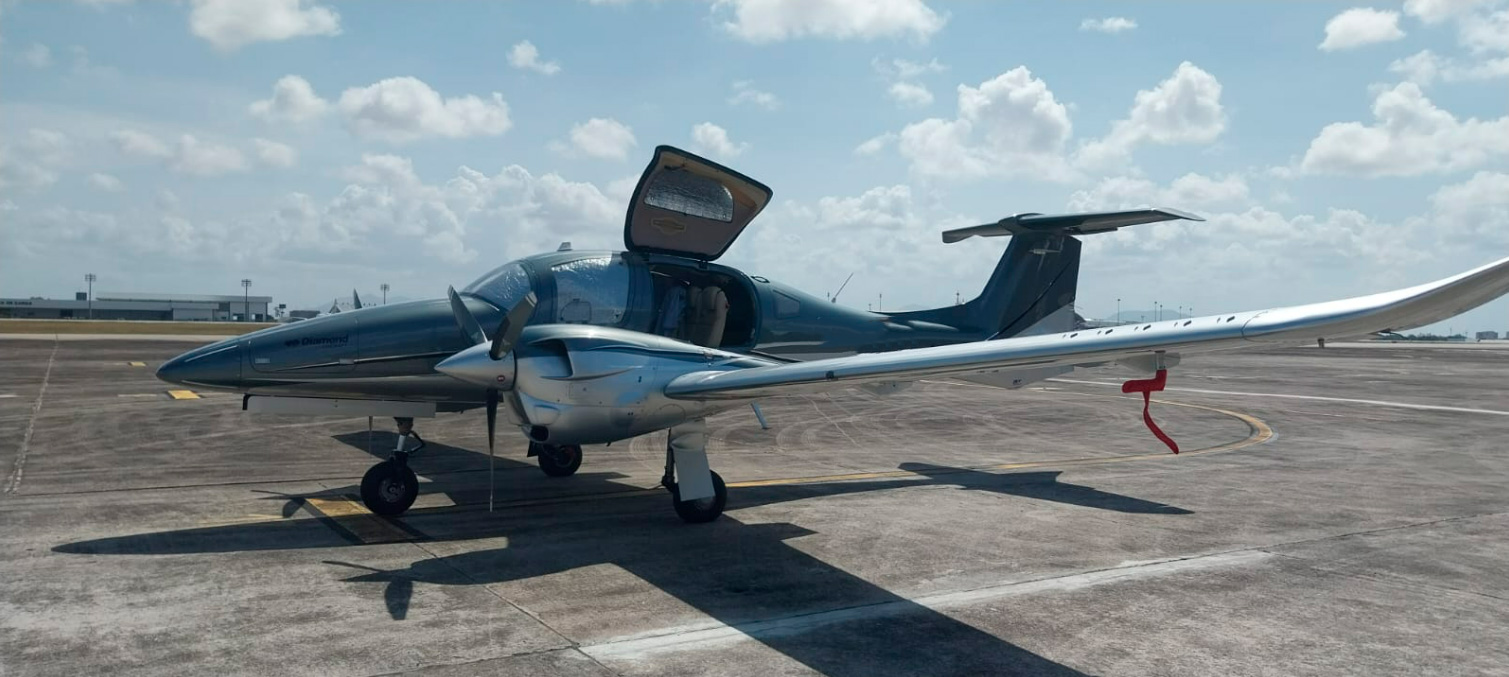 Avião Bimotor Diamond DA62 – Ano 2019 – 780 H.T.