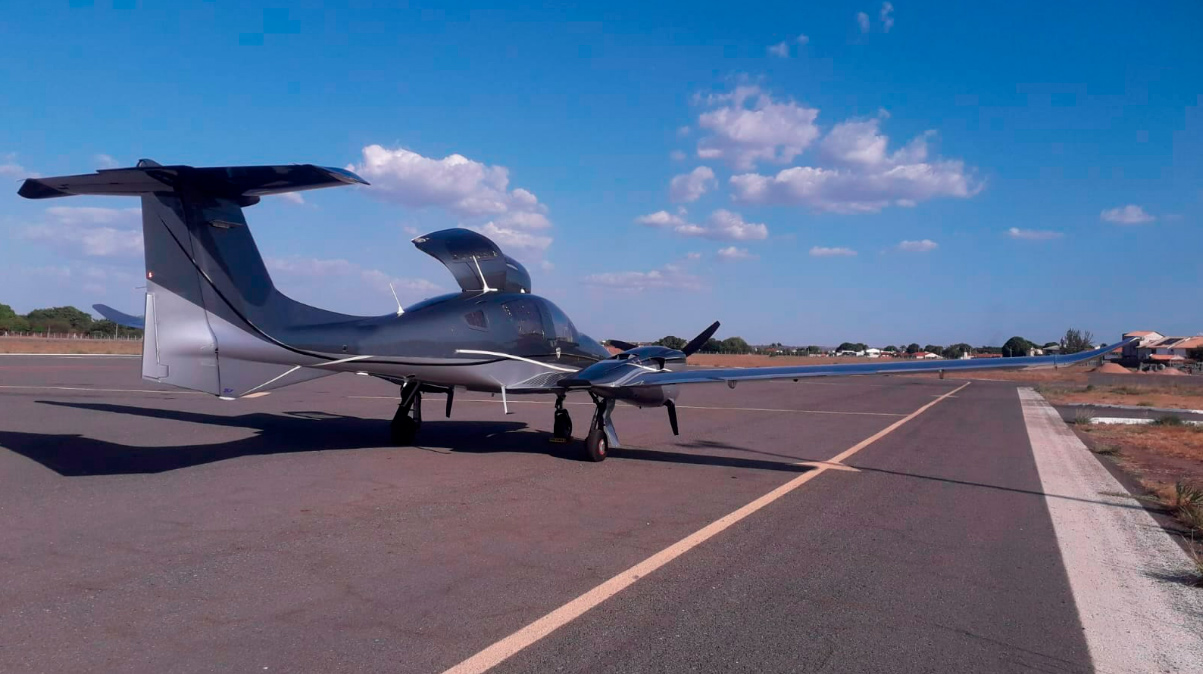 Avião Bimotor Diamond DA62 – Ano 2019 – 780 H.T.