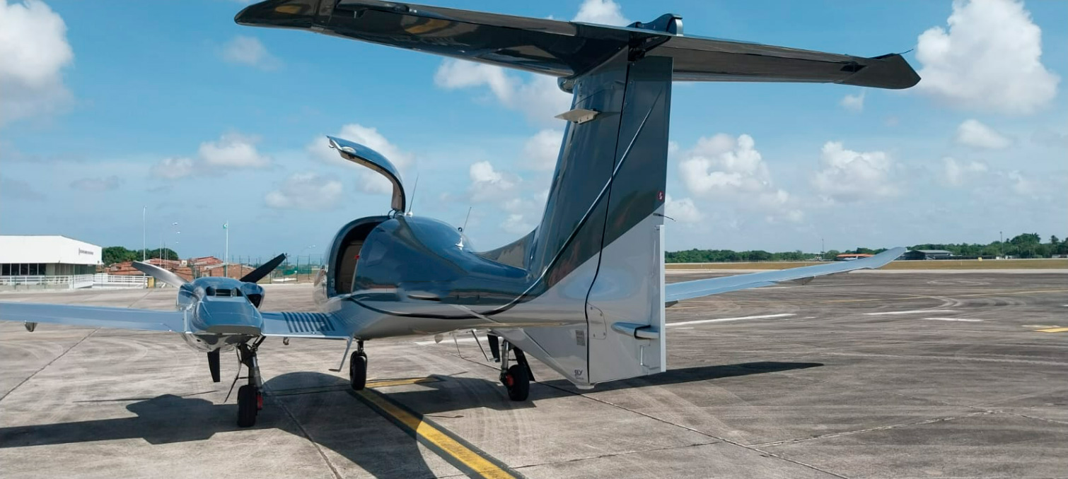 Avião Bimotor Diamond DA62 – Ano 2019 – 780 H.T.
