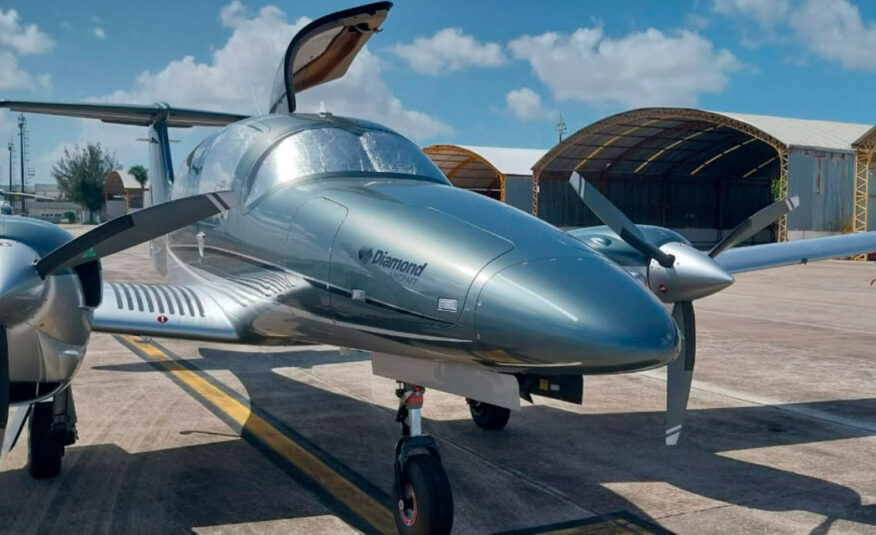 Avião Bimotor Diamond DA62 – Ano 2019 – 780 H.T.