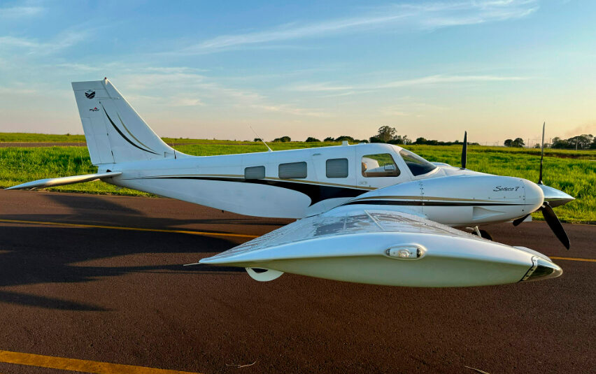 Avião Piper Seneca V PA-34-220T – Ano 2014 – 1.700 H.T.
