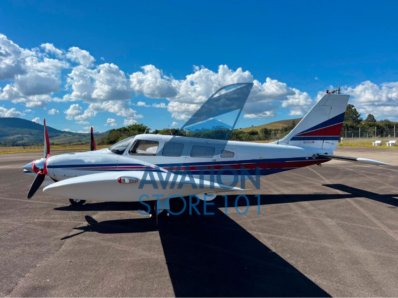 Embraer Seneca III EMB-810D – Ano 1985 – 5.831 H.T.