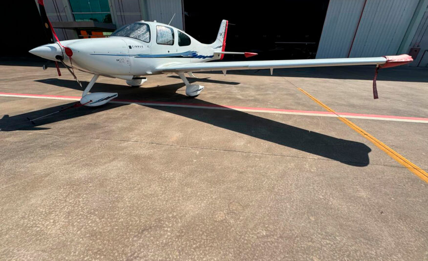 Cirrus SR20 G3 – Ano 2008 – 1.323 H.T.