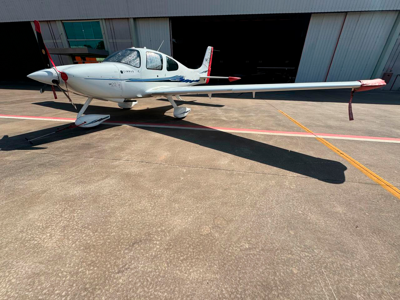 Cirrus SR20 G3 – Ano 2008 – 1.323 H.T.
