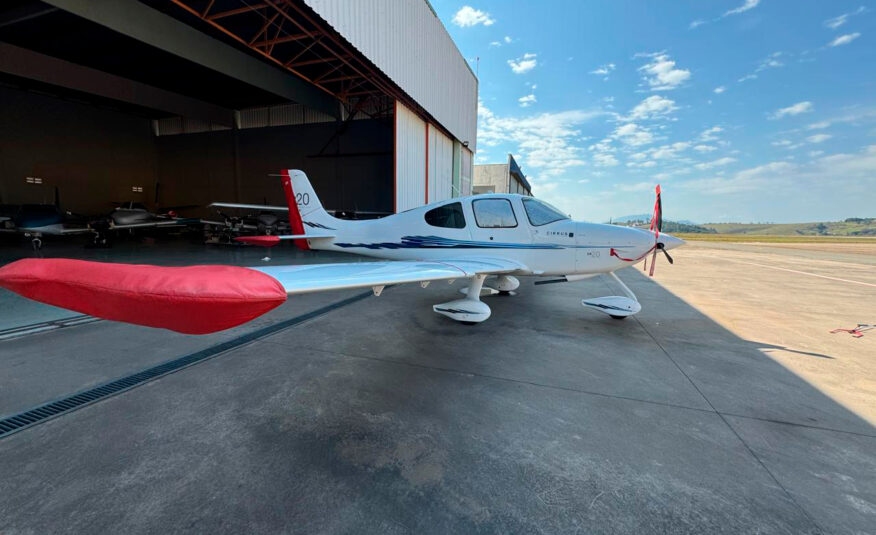 Cirrus SR20 G3 – Ano 2008 – 1.323 H.T.