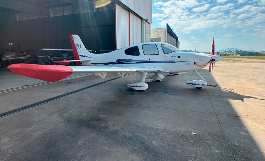 Cirrus SR20 G3 – Ano 2008 – 1.323 H.T.