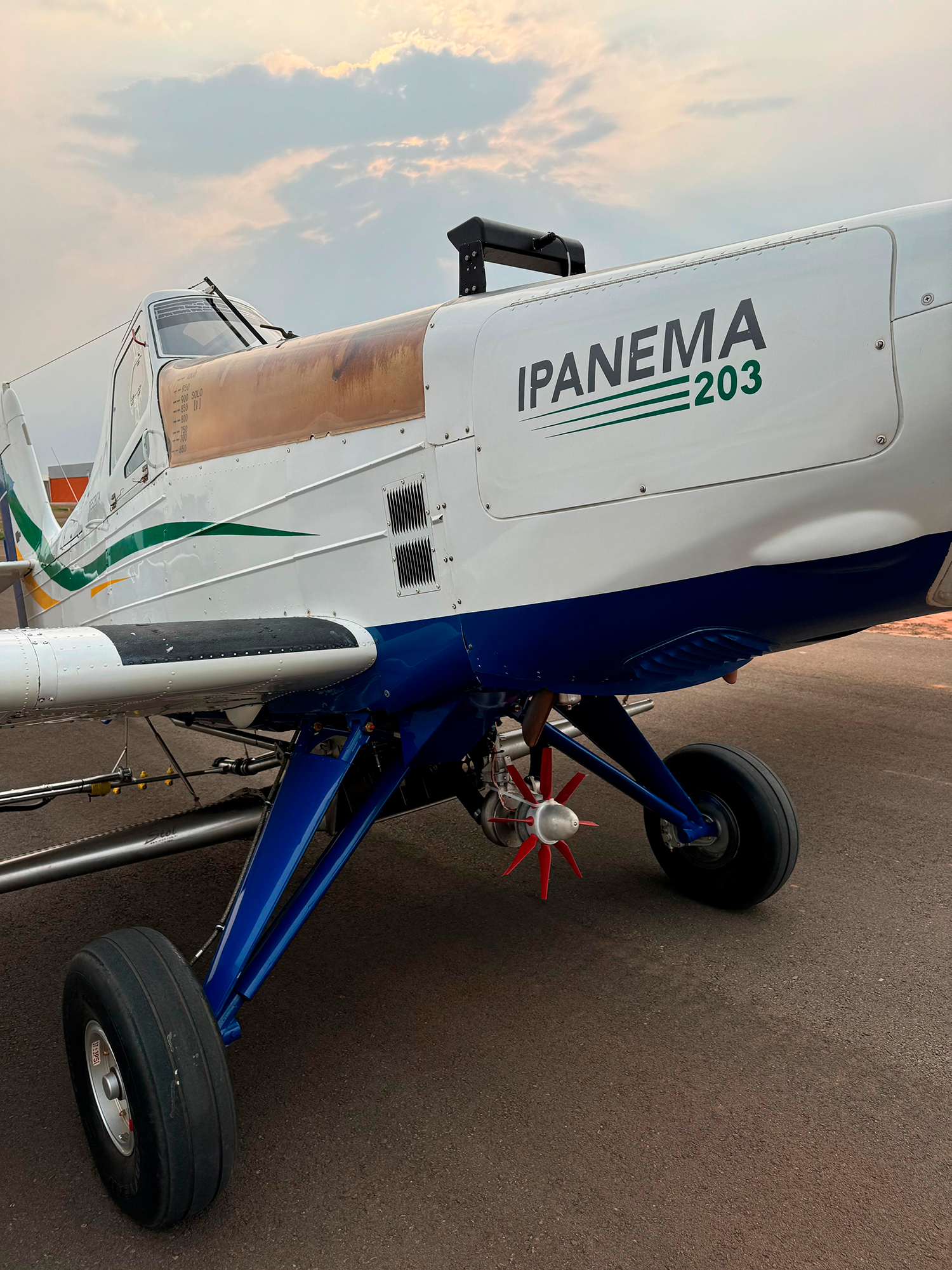 Avião Agrícola Embraer Ipanema EMB-203 – Ano 2018 – 3.100 H.T.