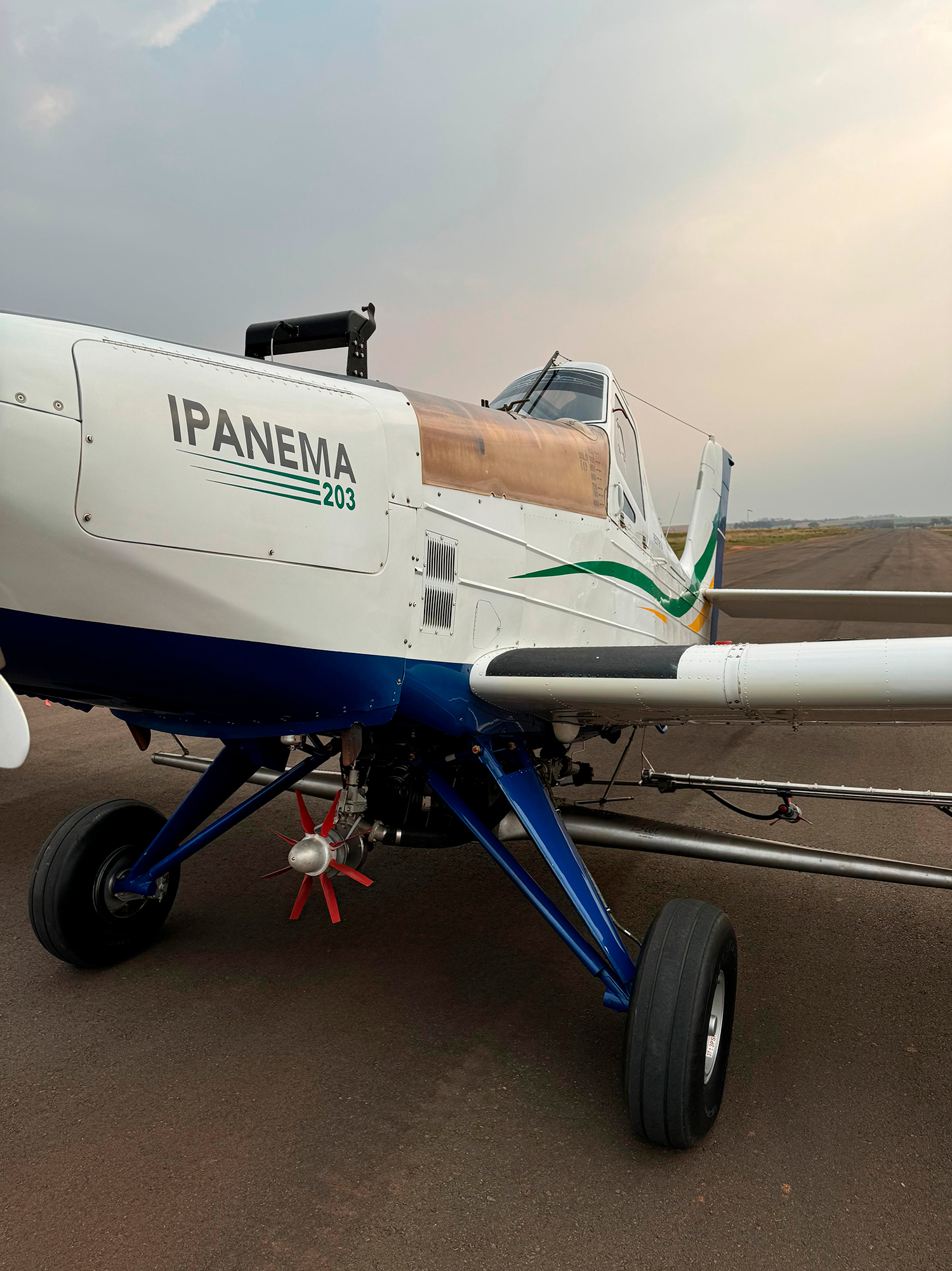 Avião Agrícola Embraer Ipanema EMB-203 – Ano 2018 – 3.100 H.T.