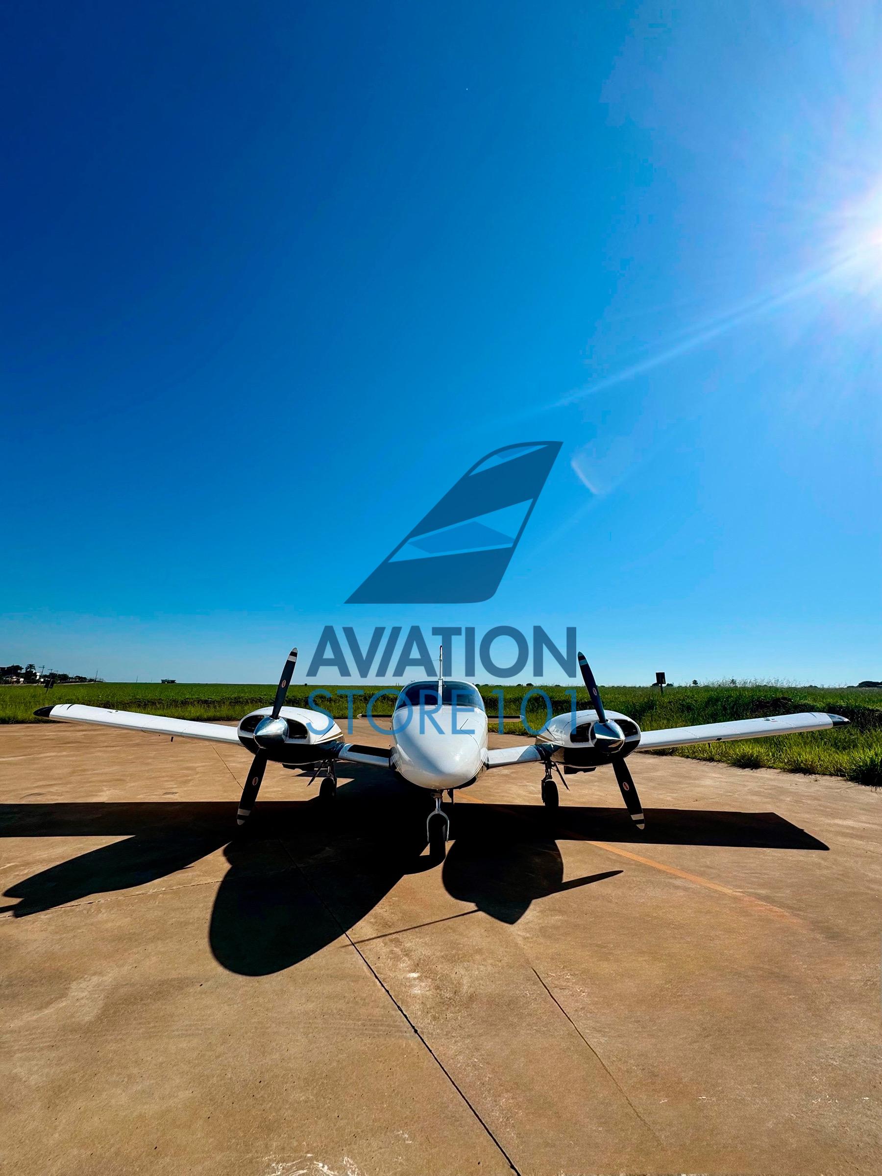 Avião Embraer Seneca II EMB-810C – Ano 1981 – 2.989 H.T.