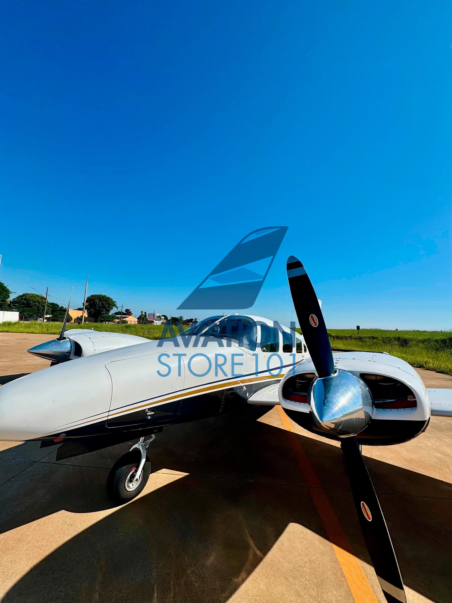 Avião Embraer Seneca II EMB-810C – Ano 1981 – 2.989 H.T.