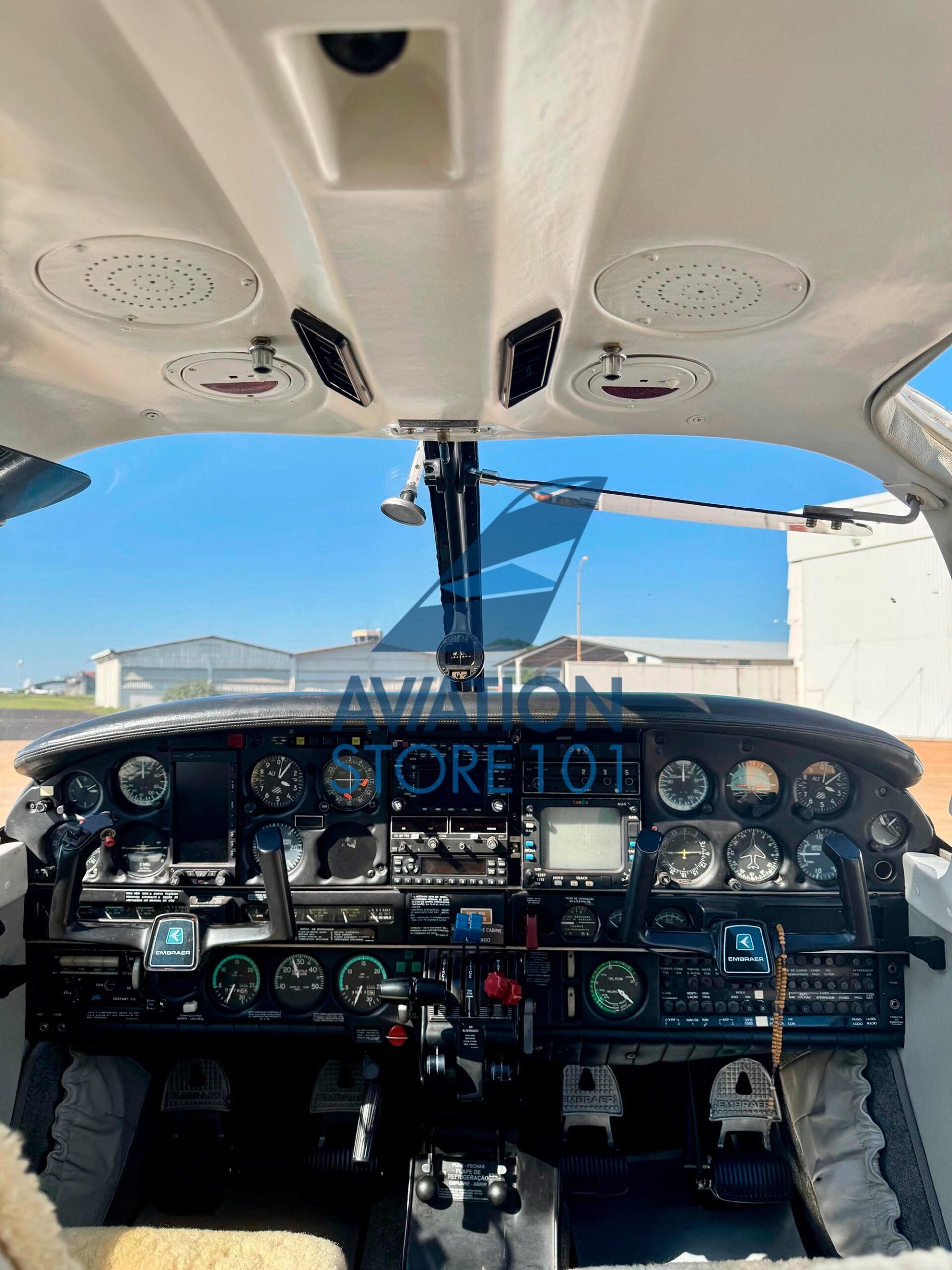 Avião Embraer Seneca II EMB-810C – Ano 1981 – 2.989 H.T.