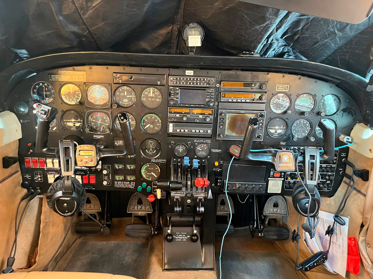 Embraer Seneca III EMB-810D – Ano 1987 – 5.246 H.T.