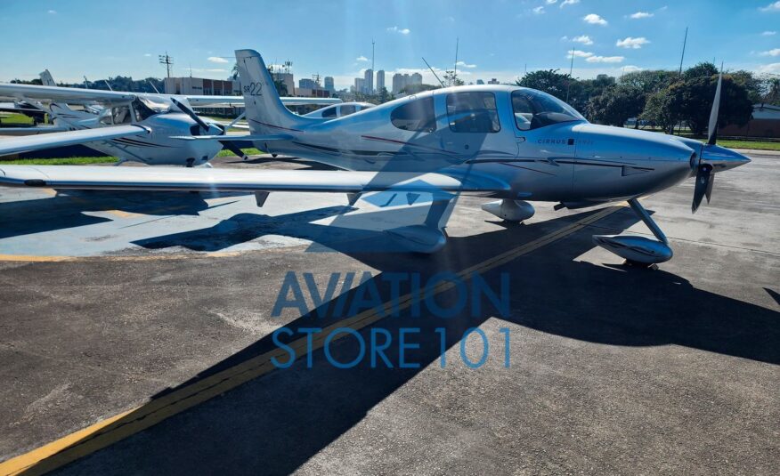 Avião Cirrus SR22 – Ano 2010 – 1.160 H.T.