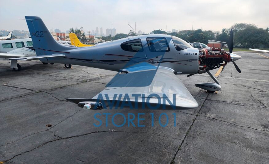 Avião Cirrus SR22 – Ano 2010 – 1.160 H.T.