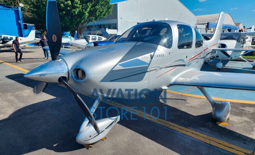 Avião Cirrus SR22 – Ano 2010 – 1.160 H.T.